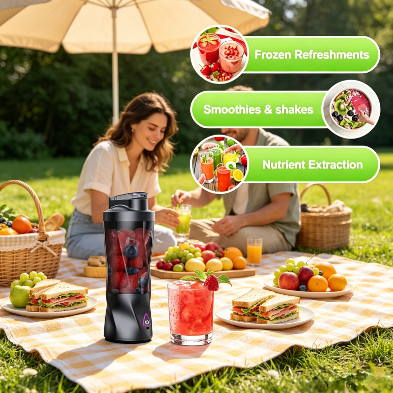 Fruit Slot Machine - Electric Portable Juicer Fresh Fruit Mixer