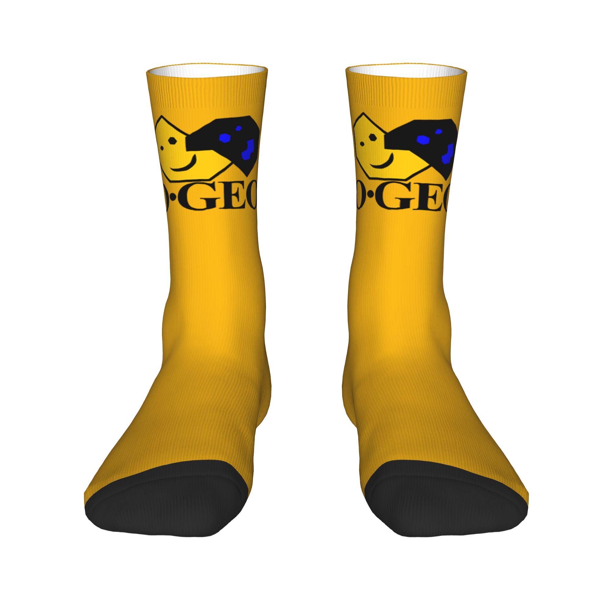 Arcade No - Custom Cool Neo Geo Logo Socks