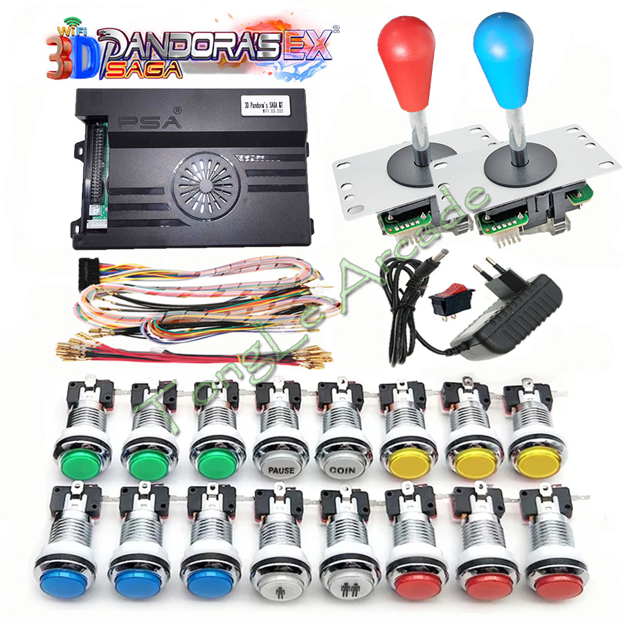 Trackball Controller Arcade - 3D WiFi 10888 in 1 Pandora
