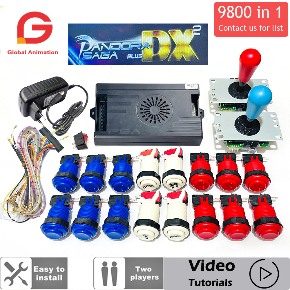 Trackball Controller Arcade - 9800 in 1 Pandora Saga Box