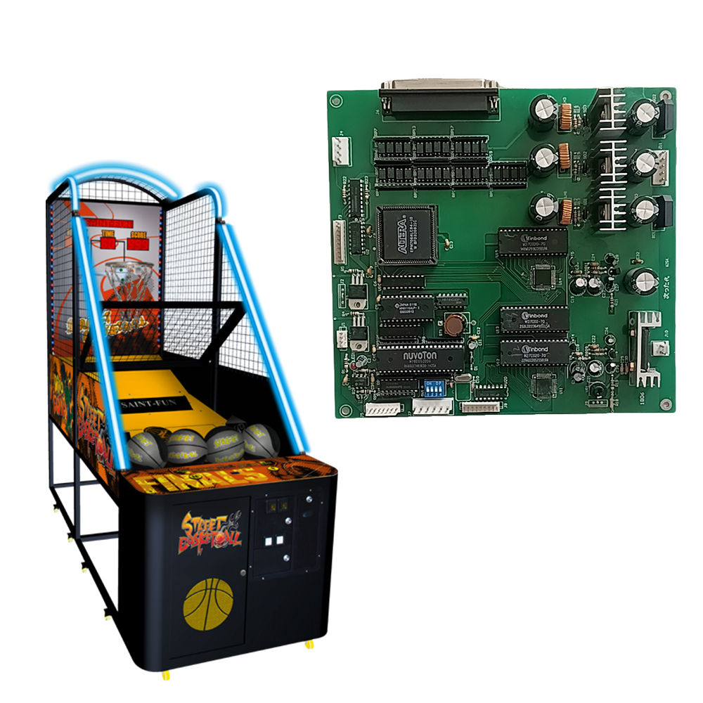 Whack A Mole Arcade - Arcade Street Basketball Motherboard Coin Operated