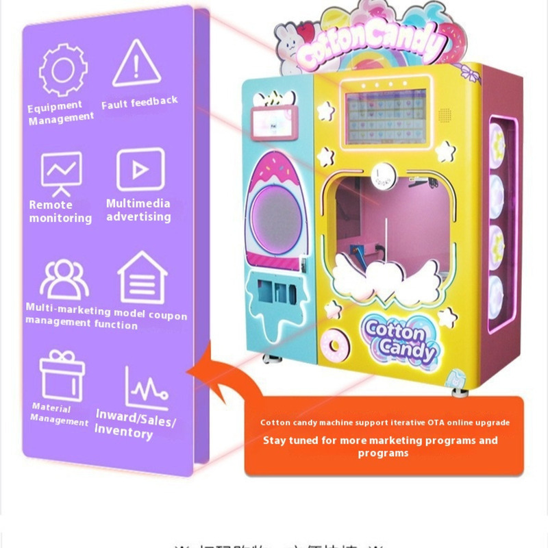 Fully Automatic Cotton Candy M - Candy Vending Machine review and price