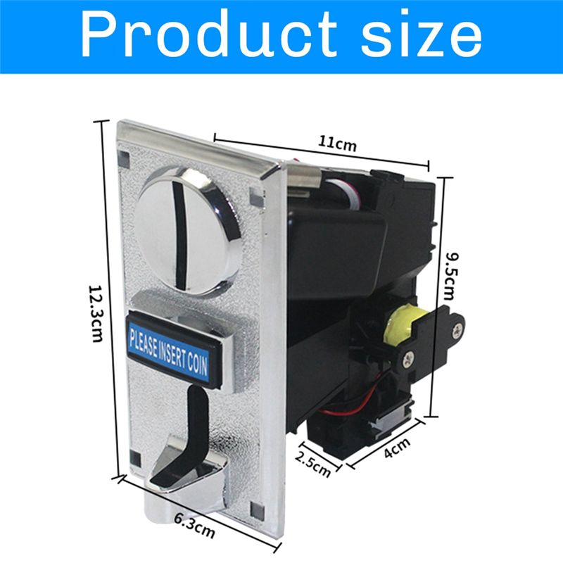 B11A-2PCS 616 Multi Coin Accep - Arcade Ticket Machine review and price