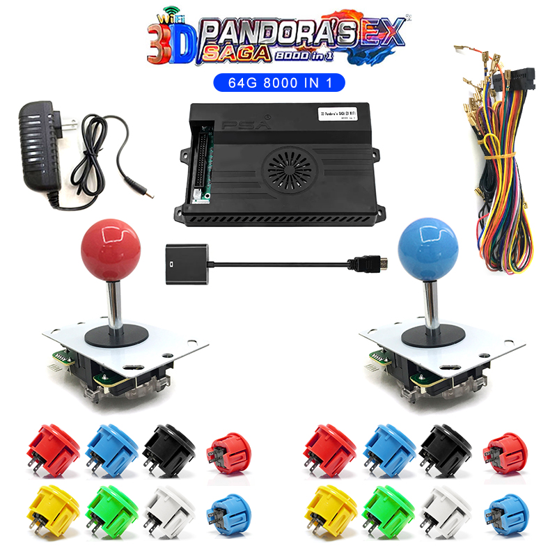 3D WIFI Pandoras Saga EX2 Box  - Trackball Controller Arcade review and price