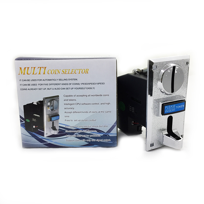 Multi Coin Acceptor Electronic - Arcade Ticket Machine review and price