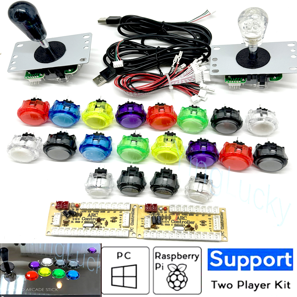 2 Player Arcade kit Copy Sanwa - Arcade Button Pcb review and price