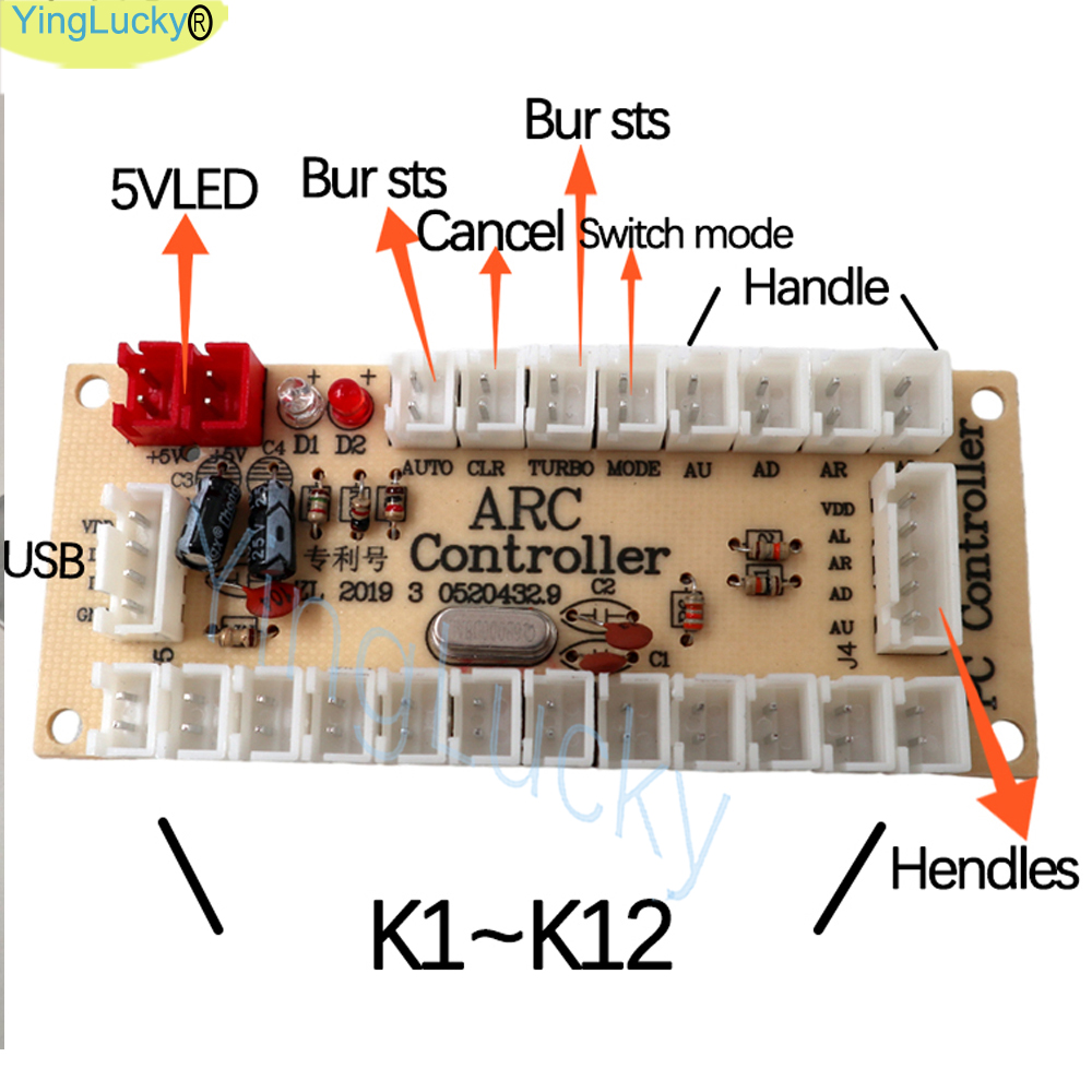 2 Player Arcade kit Copy Sanwa - Arcade Button Pcb review and price