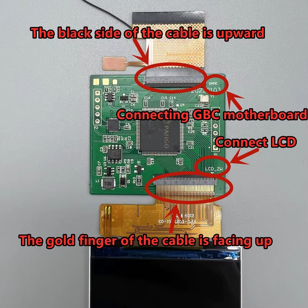 Original Size New 2.45 GBC IPS - Lcd Screen Arcade review and price