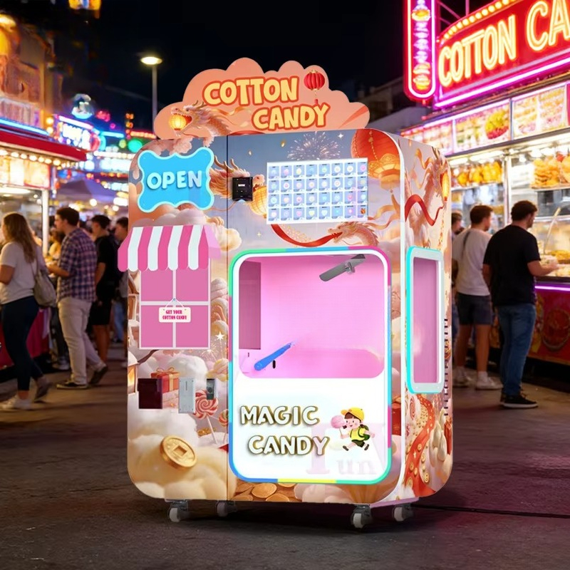 Mall Food Court Cotton Candy V - Candy Vending Machine review and price