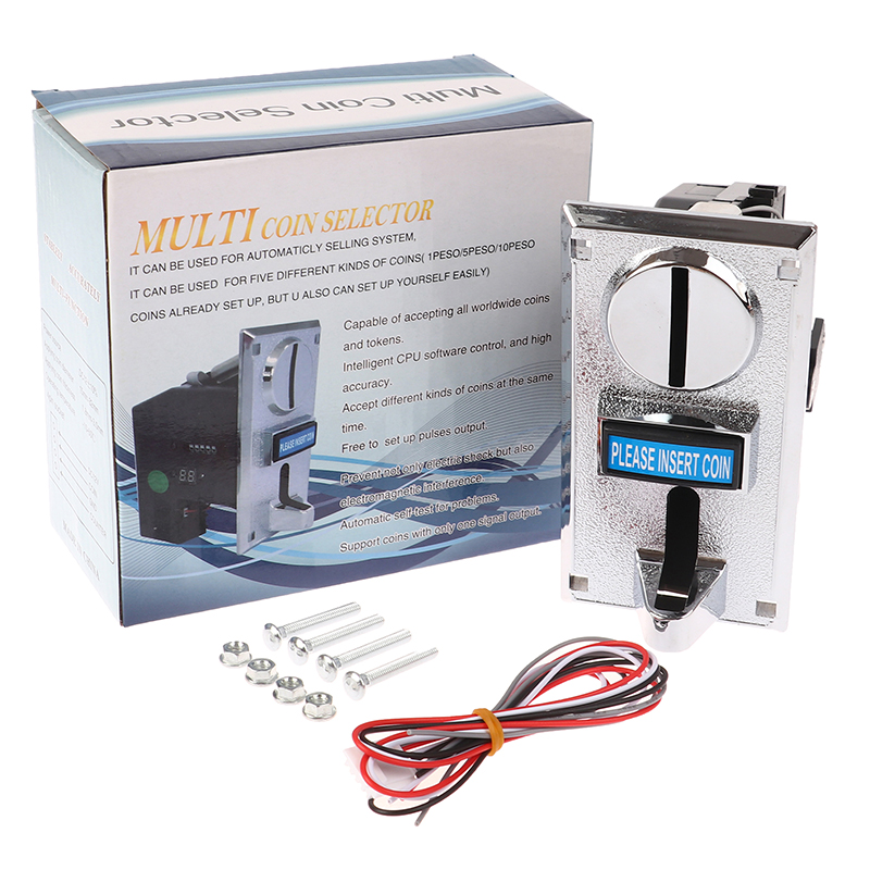 1Pc 616 Multi Coin Slot Accept - Arcade Ticket Machine review and price