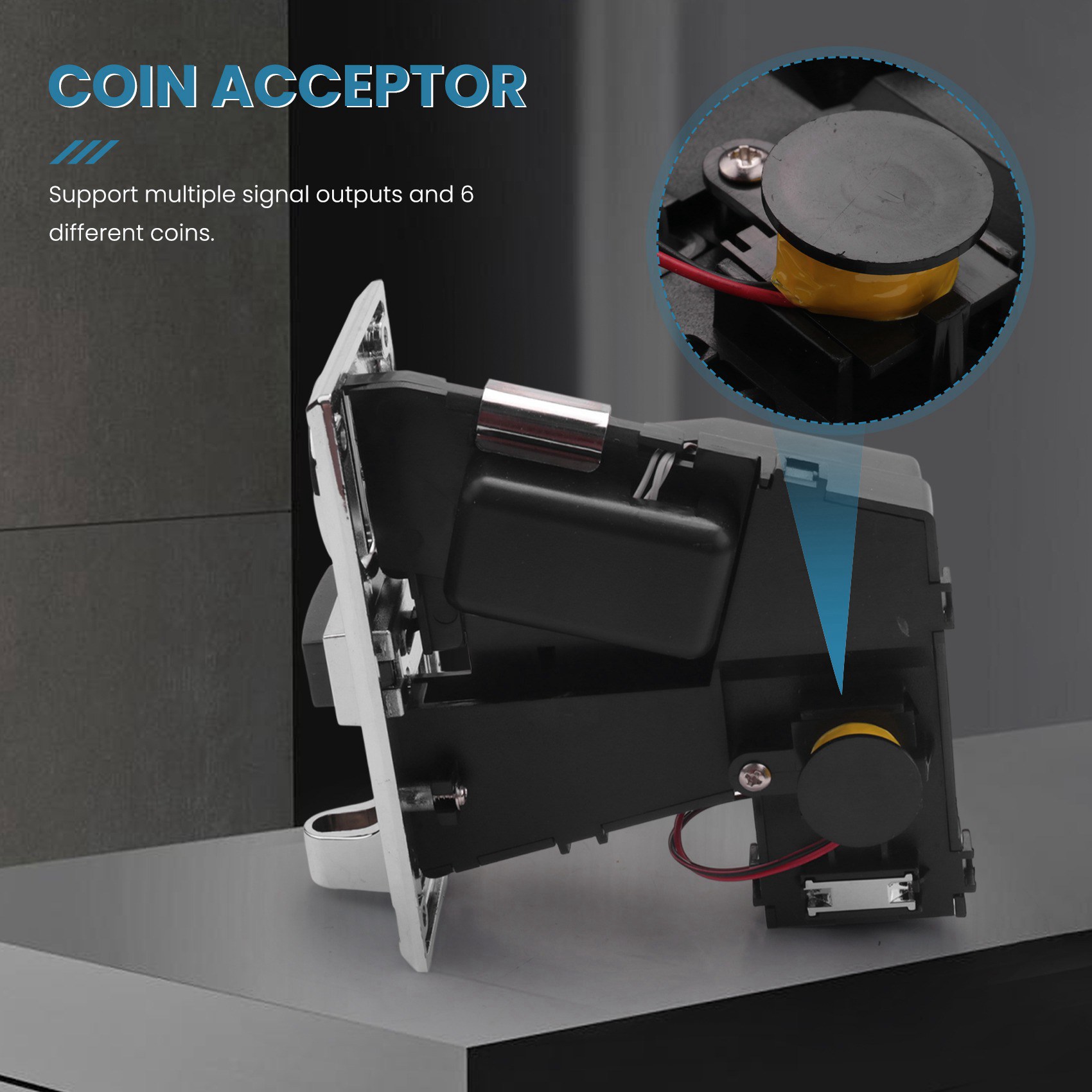 ABVB-10X Multi Coin Acceptor E - Arcade Ticket Machine review and price