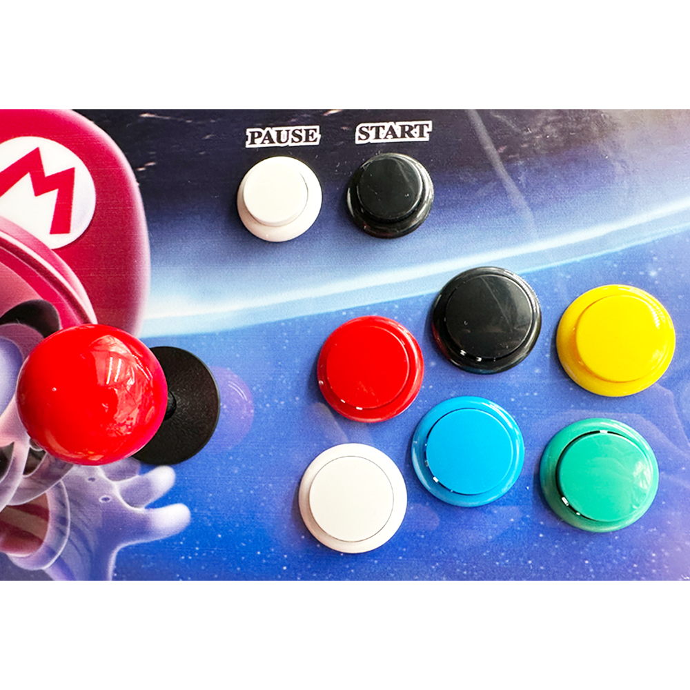12pcs copy Sanwa Buttons 30mm  - Arcade Wangan Midnight review and price