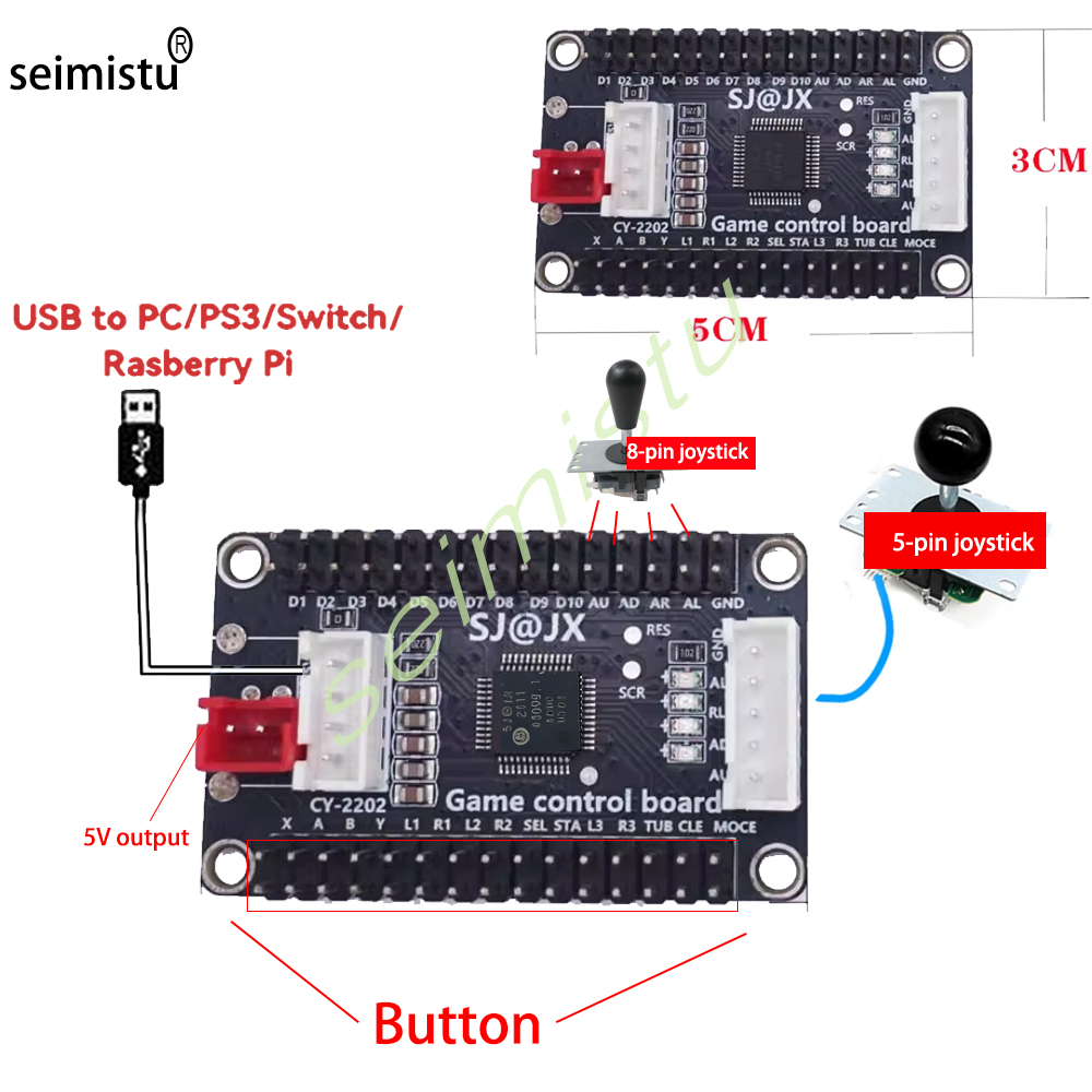 1 Player DIY Arcade USB Zero D - Arcade Button Pcb review and price