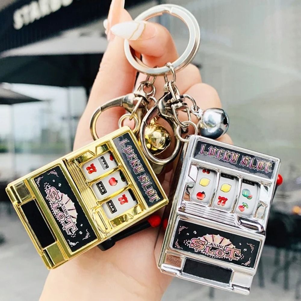 Mini Fruit Slot Machine Keycha - Fruit Slot Machine review and price