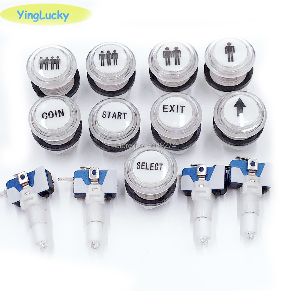 1pcs 33mm 12V LED Arcade Push  - Arcade Button Pcb review and price