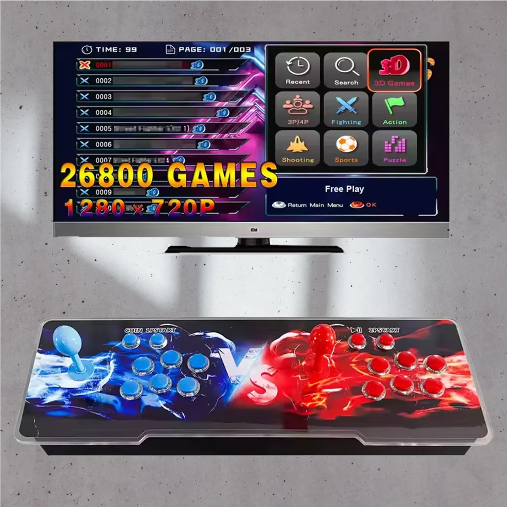 26800 in 1 Pandora box arcade  - Trackball Controller Arcade review and price