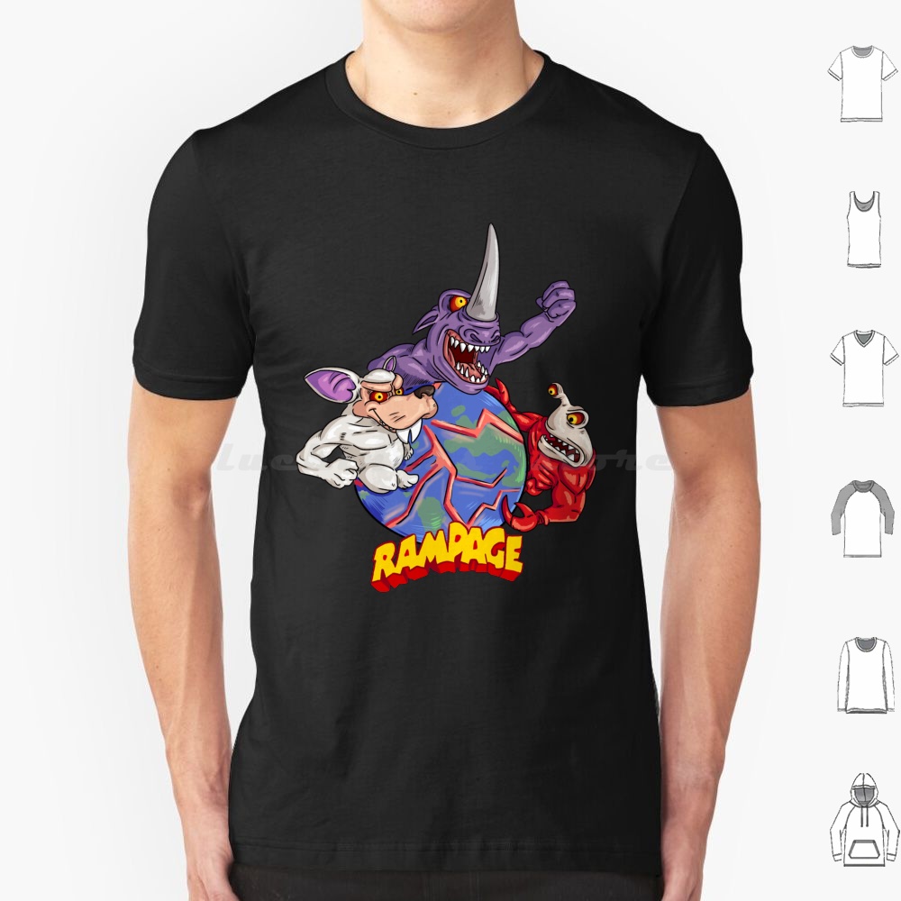 Rampage 2 T Shirt 6xl Cotton C - Arcade No review and price