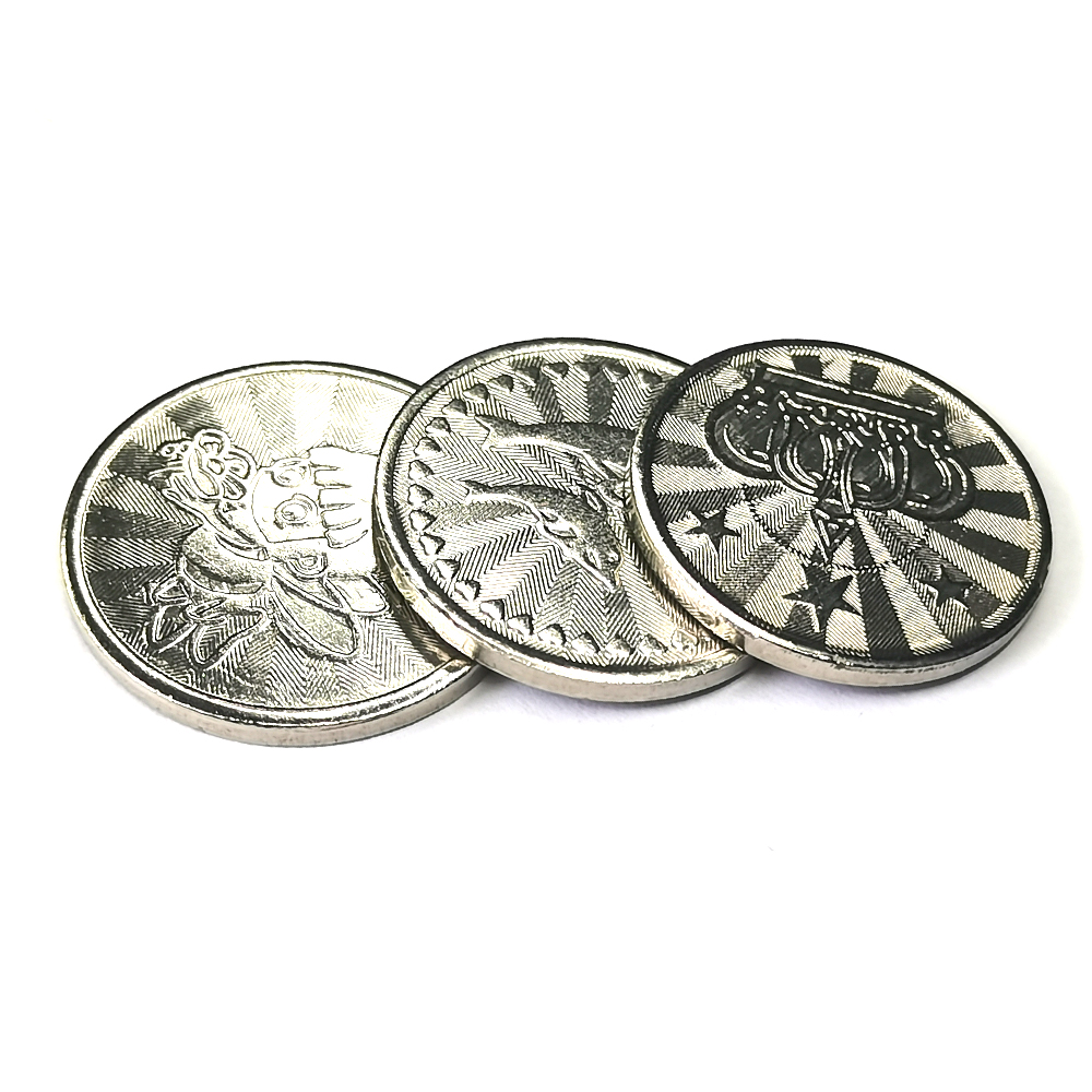 100PCS  Coins Tokens Stainless - Arcade Ticket Machine review and price