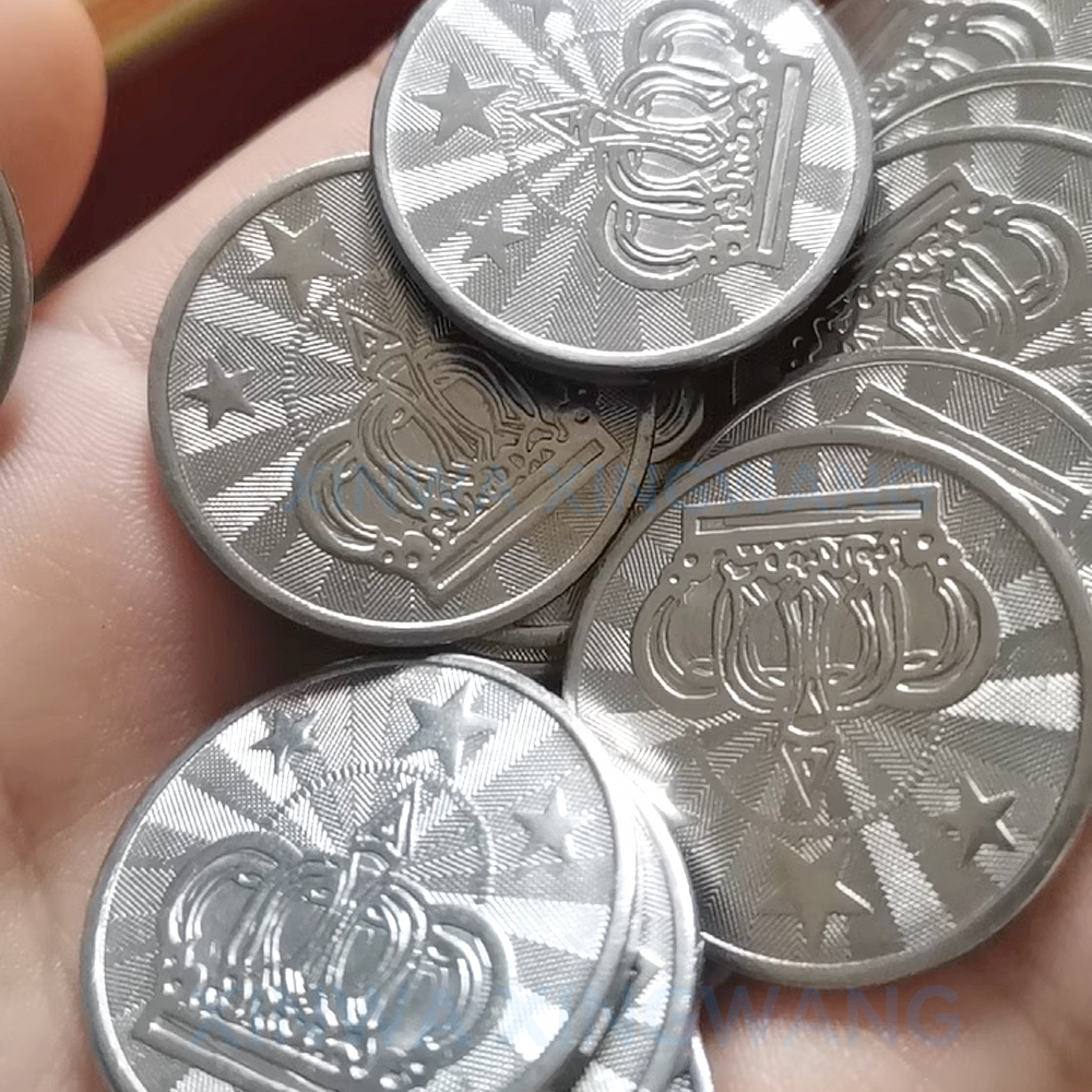 100PCS  Coins Tokens Stainless - Arcade Ticket Machine review and price