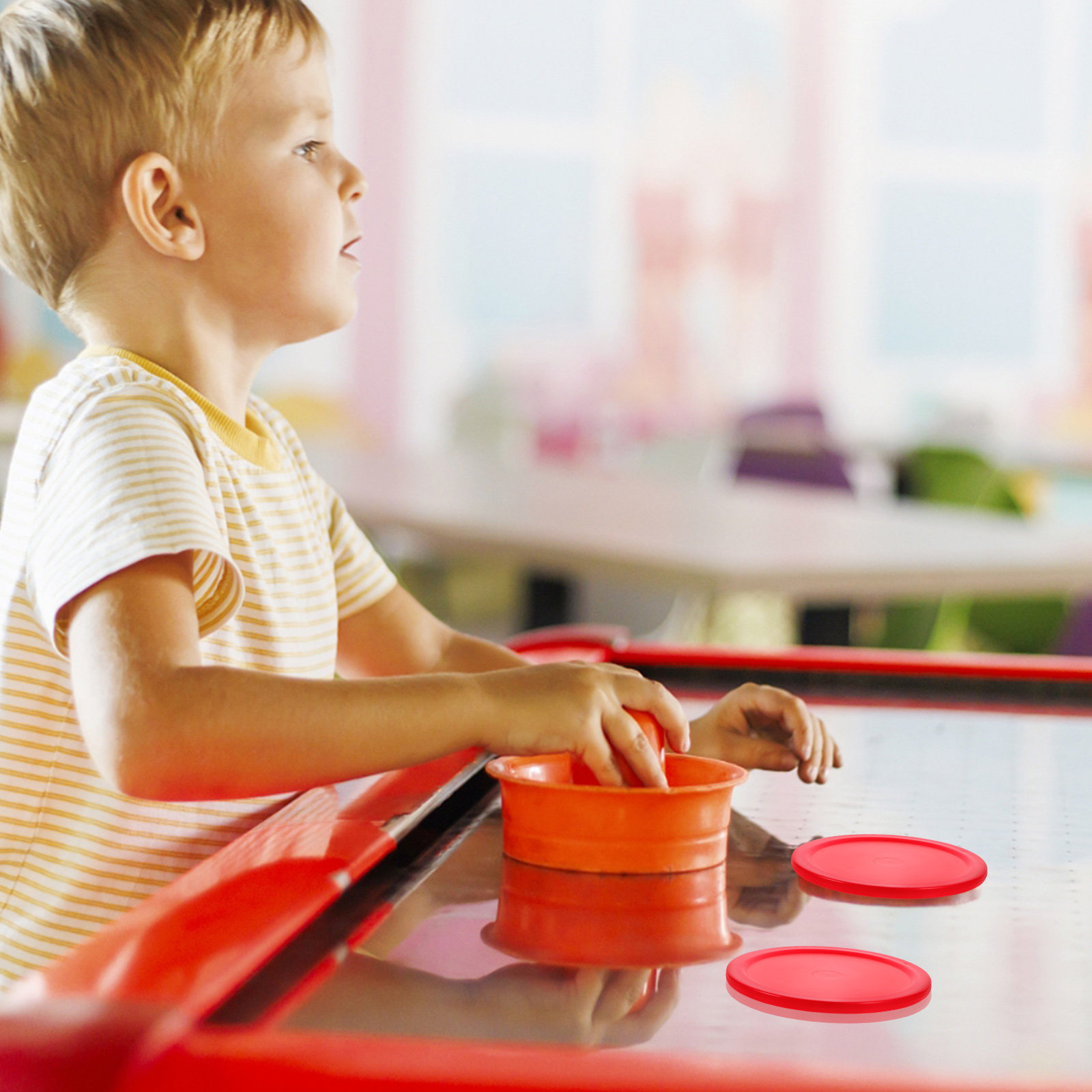 5Pcs Air Hockey Pucks Plastic  - Air Hockey Table review and price