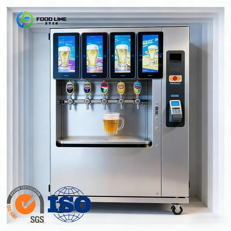 Self-Service Metal Beer Vendin - Vending Machine Qr Code review and price