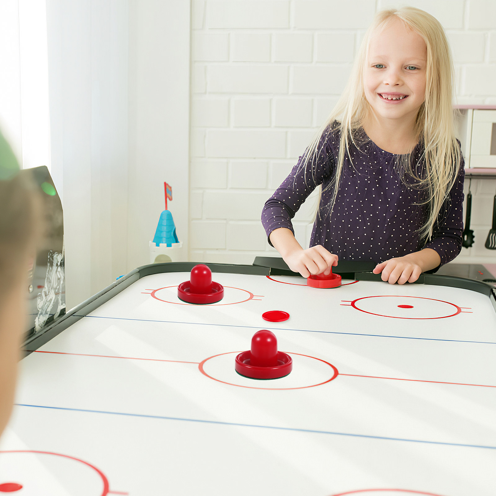 8Pcs 76Mm Air Hockey Pucks Sli - Air Hockey Table review and price
