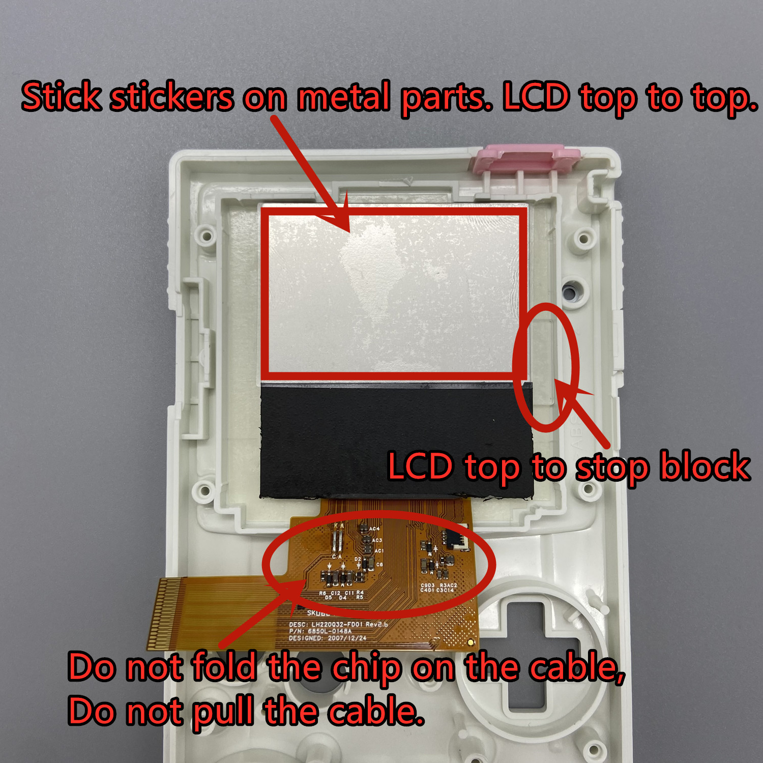2.2 inches GBC LCD High bright - Lcd Screen Arcade review and price