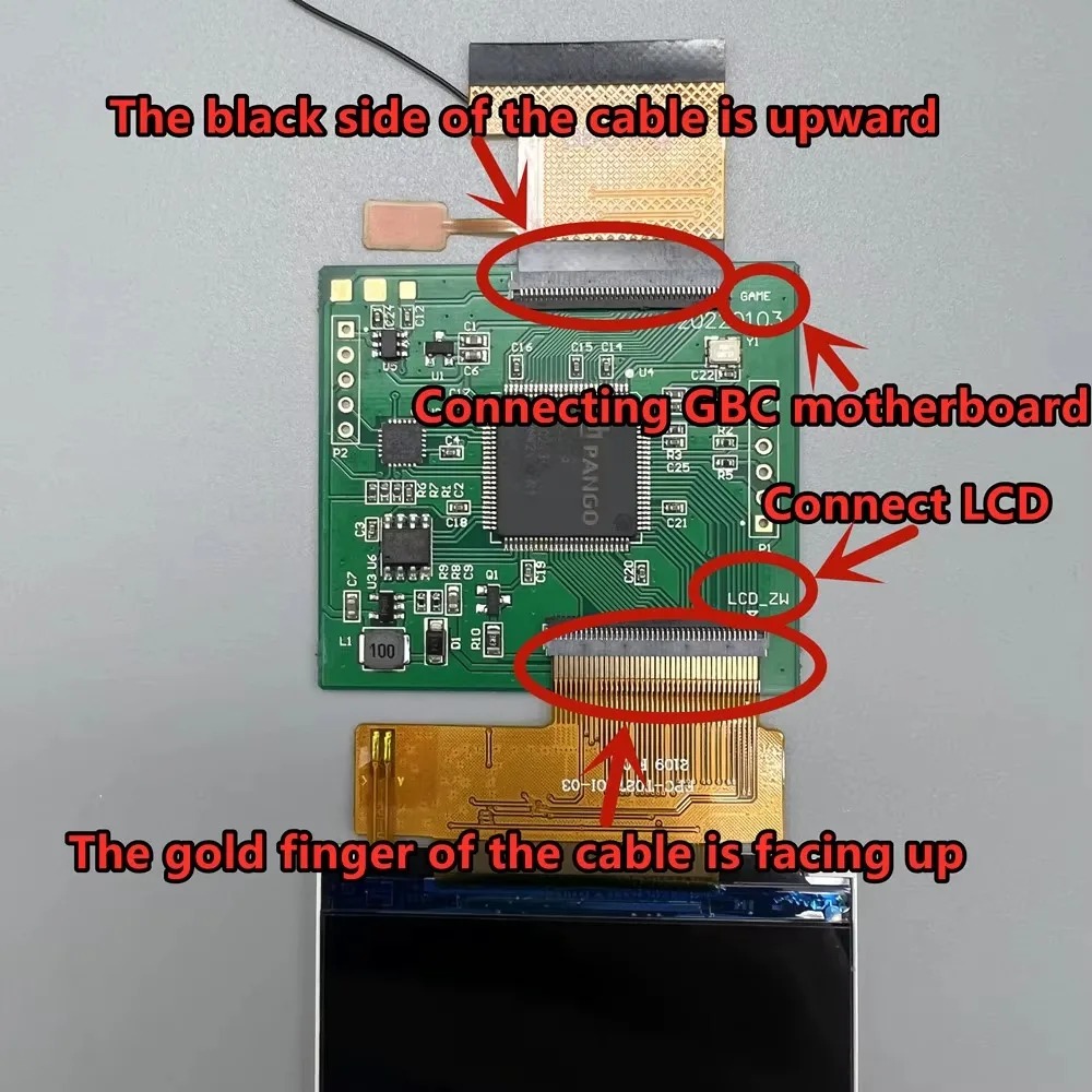 Original Size New 2.45 GBC IPS - Lcd Screen Arcade review and price