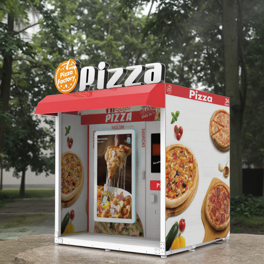 Wholesale Automated Hot Pizza  - Vending Machine Qr Code review and price