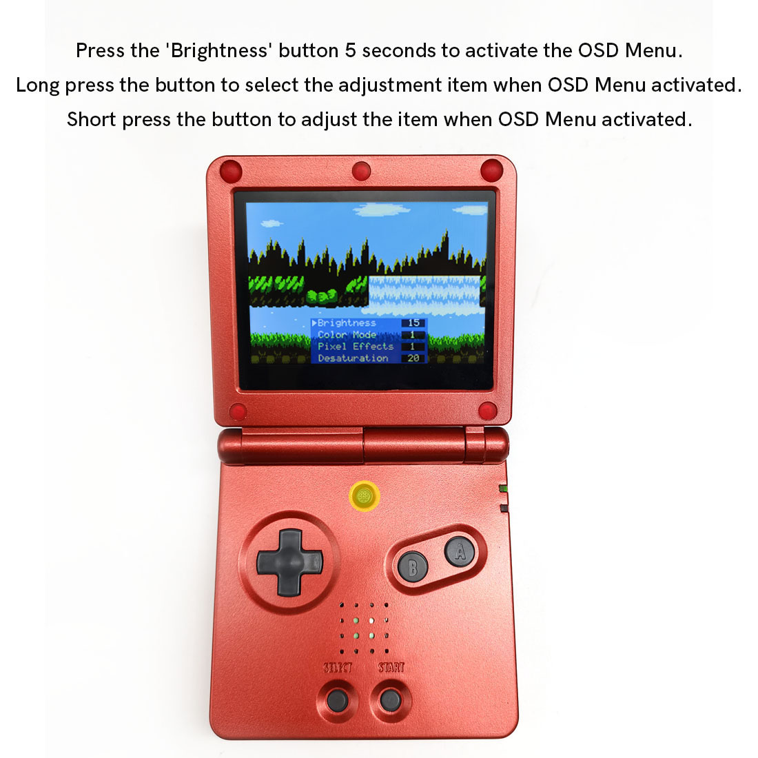 HISPEEDIDO For GBA SP IPS V5 S - Lcd Screen Arcade review and price