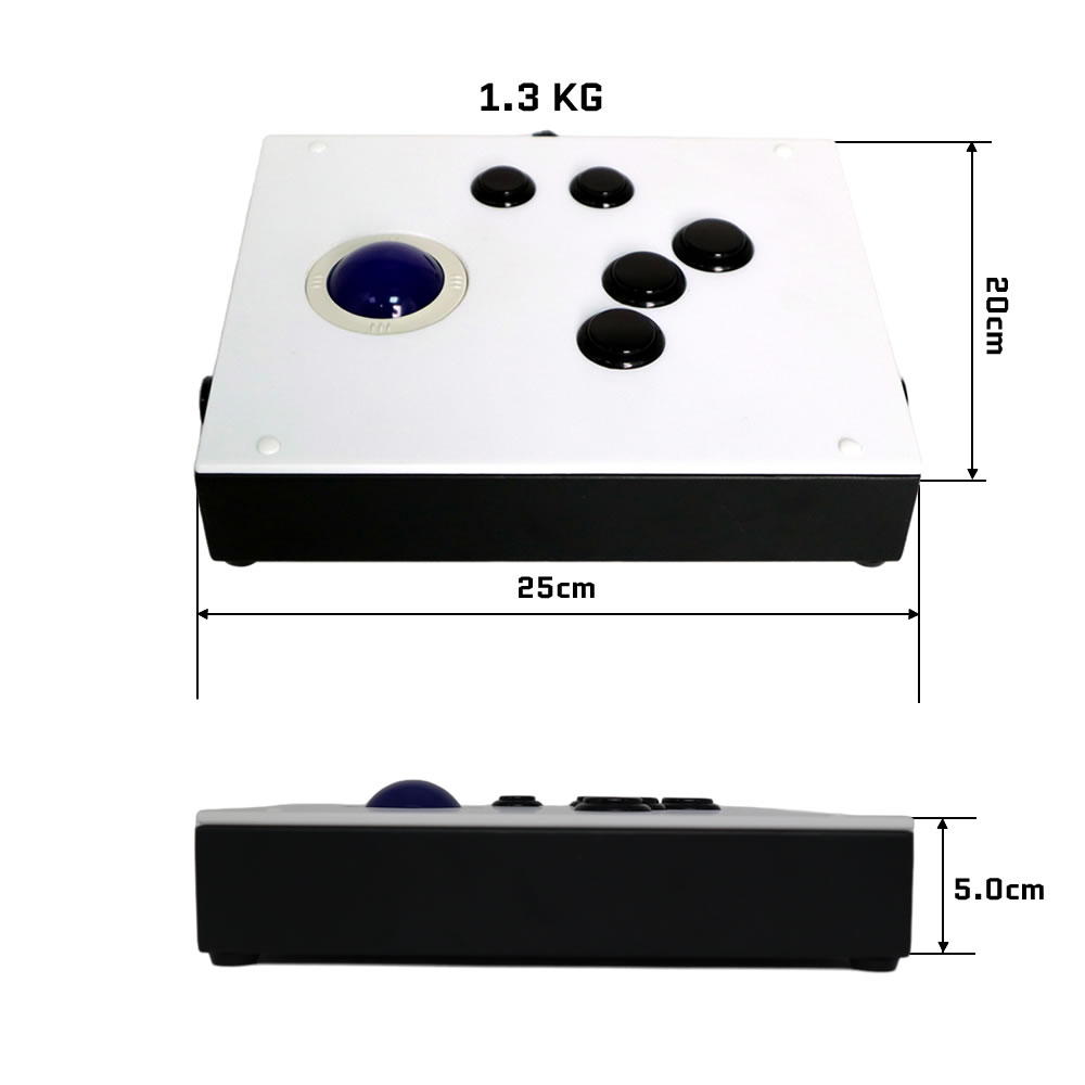 FightBox R6 USB  Sanwa button  - Trackball Controller Arcade review and price