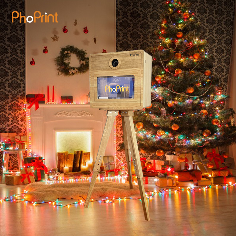 Phoprint Wood Photo Booth Vint - Photo Booth Machine review and price