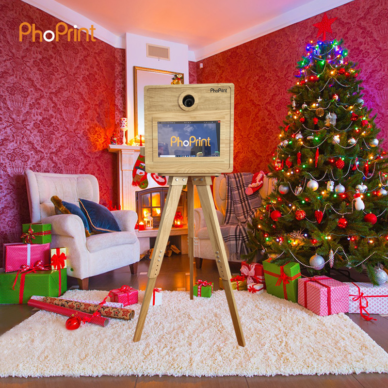 Phoprint Wood Photo Booth Vint - Photo Booth Machine review and price