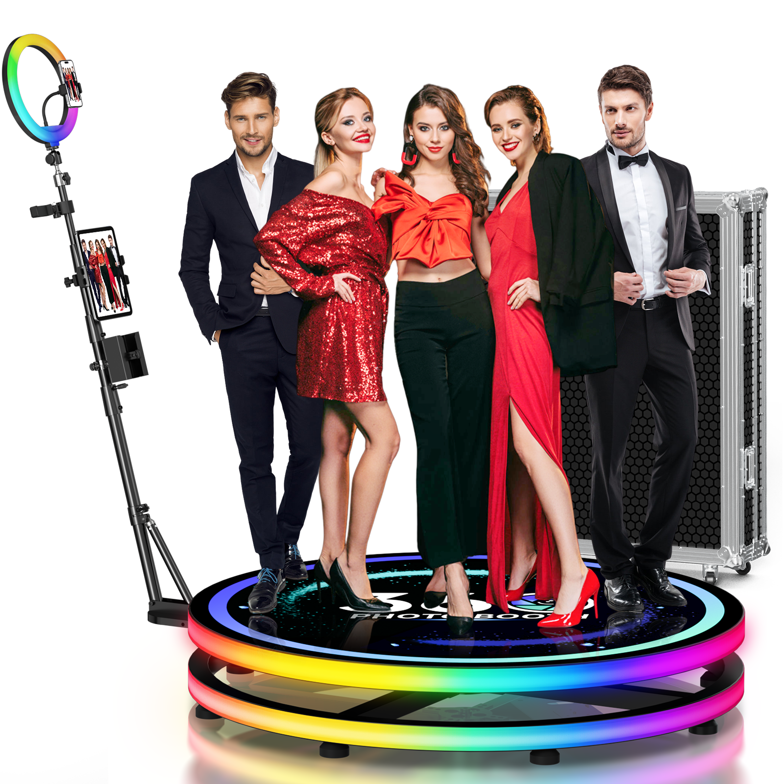 360 Rotating Photo Booth Ring  - Photo Booth Machine review and price