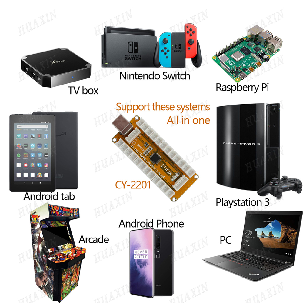 Arcade Game USB Zero Delay Joy - Arcade Button Pcb review and price