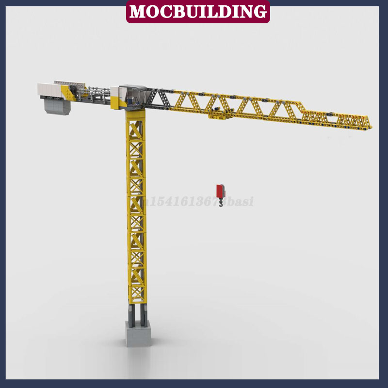 MOC City Construction Site Tow - Claw Crane Machine review and price