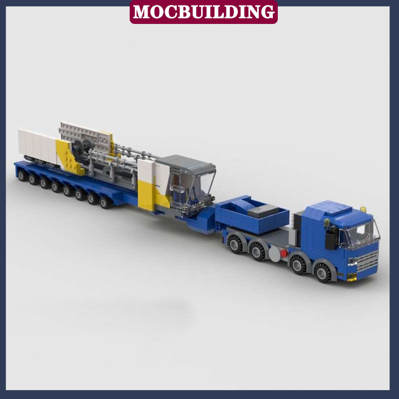 MOC City Construction Site Tow - Claw Crane Machine review and price