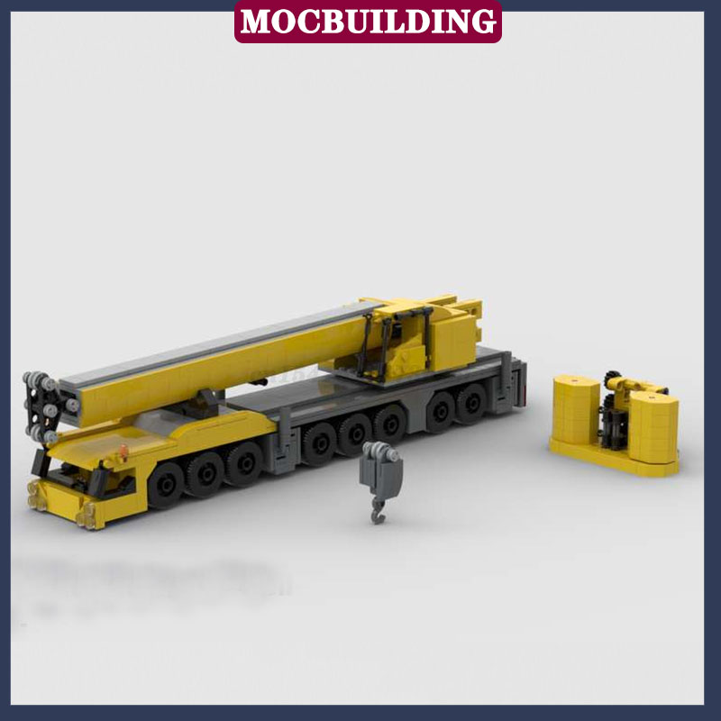 MOC City Construction Site Tow - Claw Crane Machine review and price