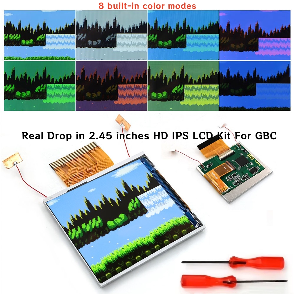 Hispeedido 2.45 Inches Drop in - Lcd Screen Arcade review and price