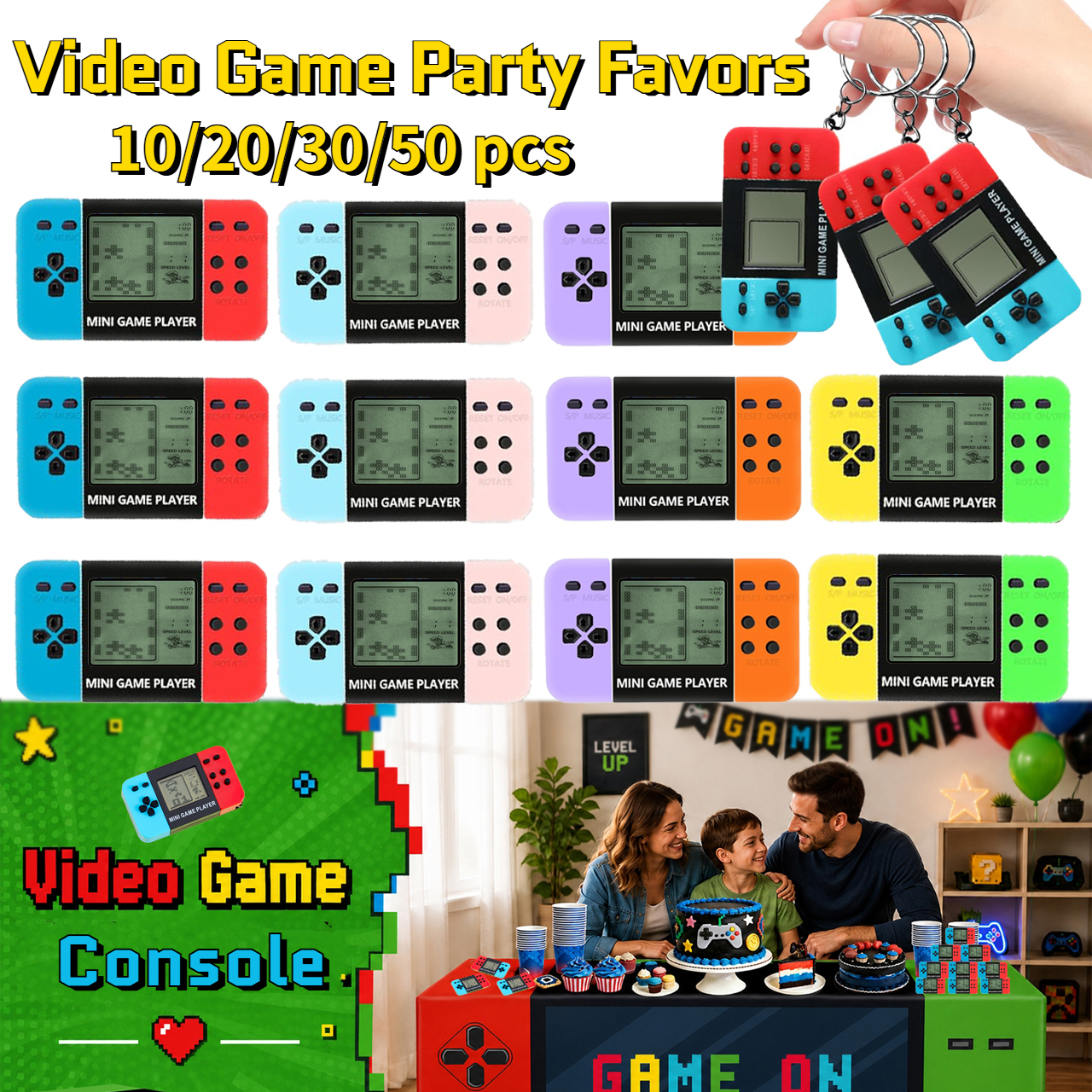 10-120pcs Kids Mini Handheld G - Arcade Game Jackpot review and price